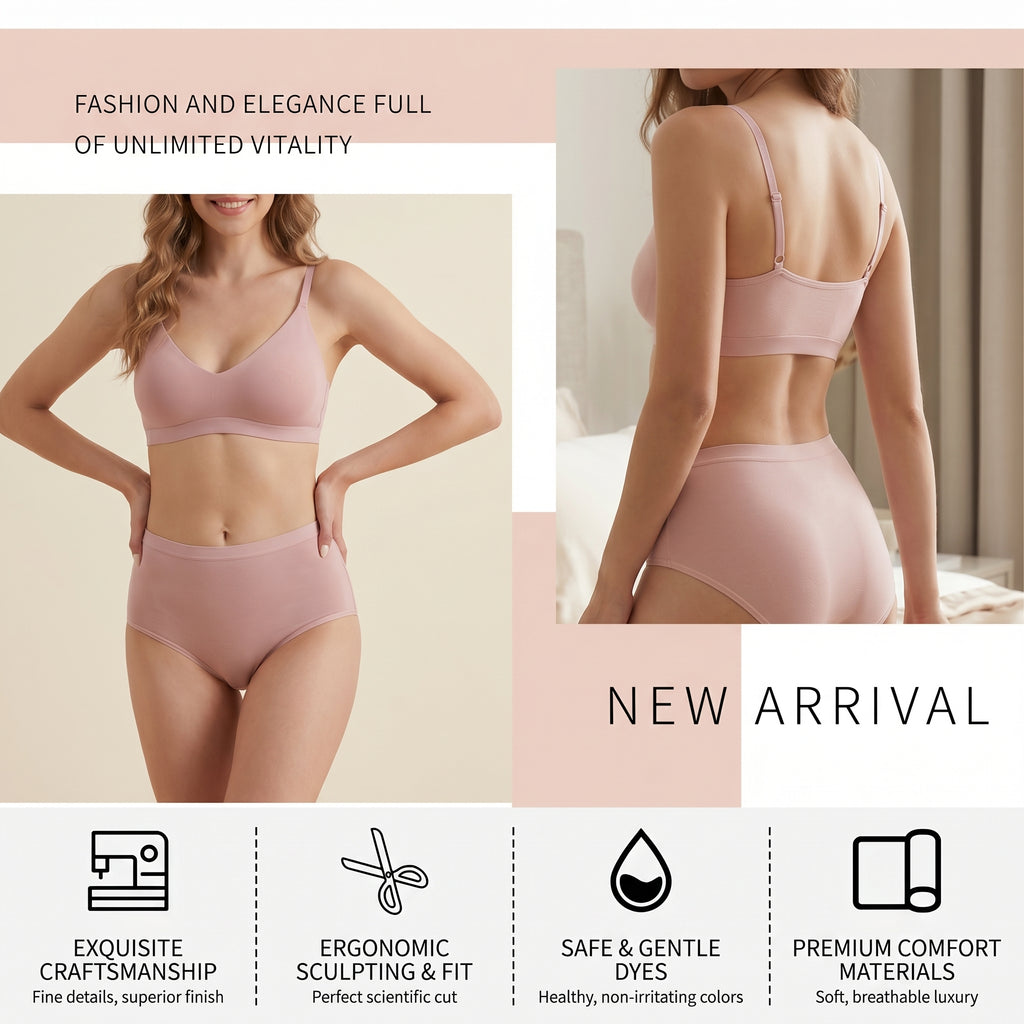 The Pure Silk High-Waisted Brief