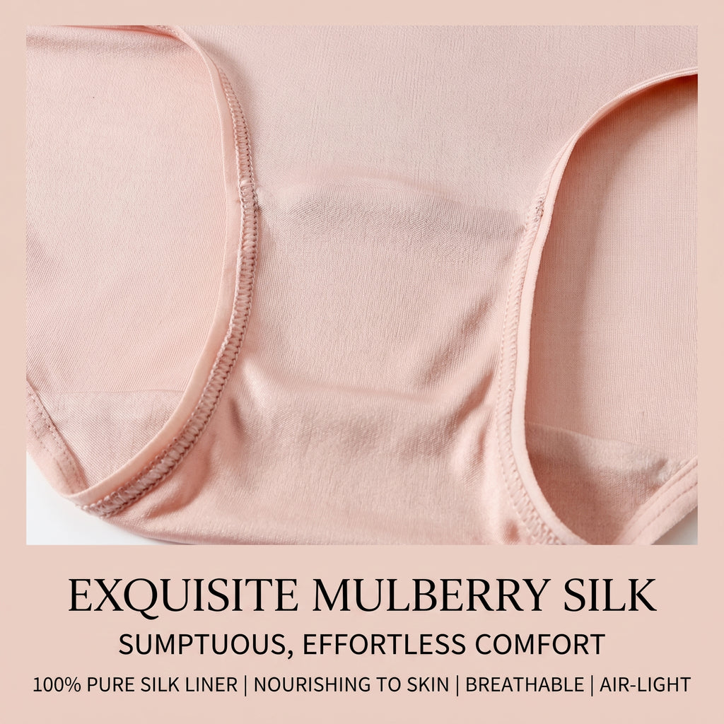The Pure Silk High-Waisted Brief